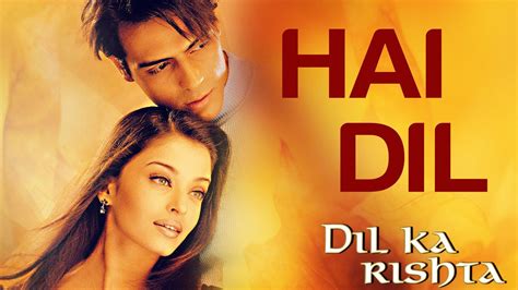 dil lyrics in hindi|hindi song dil ka rishta.